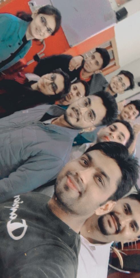 British Institute faculty and students in Jind